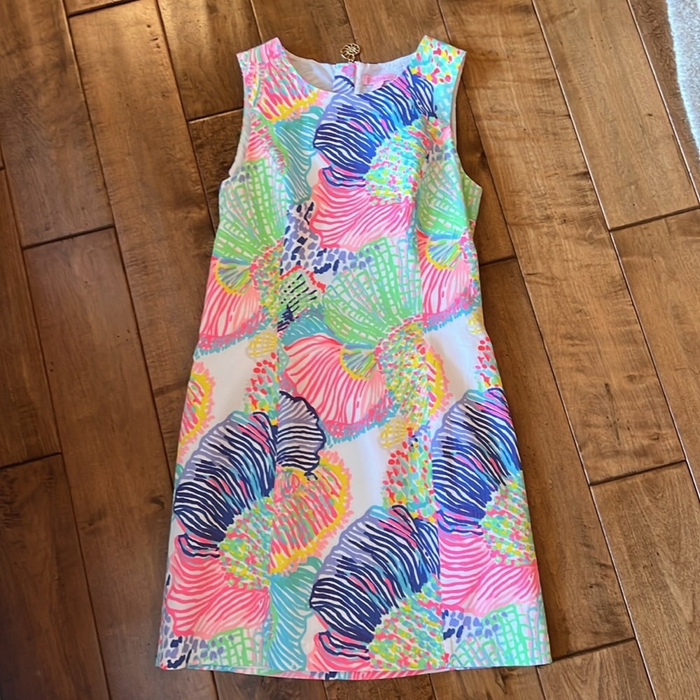 Lilly Pulitzer MILA Roar of the Seas Shift Dress - Picture 10 of 12